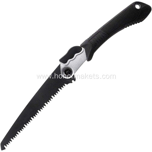 Garden Hand Folding Pruning Saw Black Camping Removable Blade outdoor Saw garden branch pruning saw